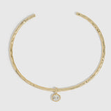 Collier Ras de Cou Charme Amovible