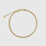 Round Snake Chain Anklet