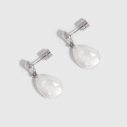 Boucles d'Oreilles Pendentif Perle Baroque