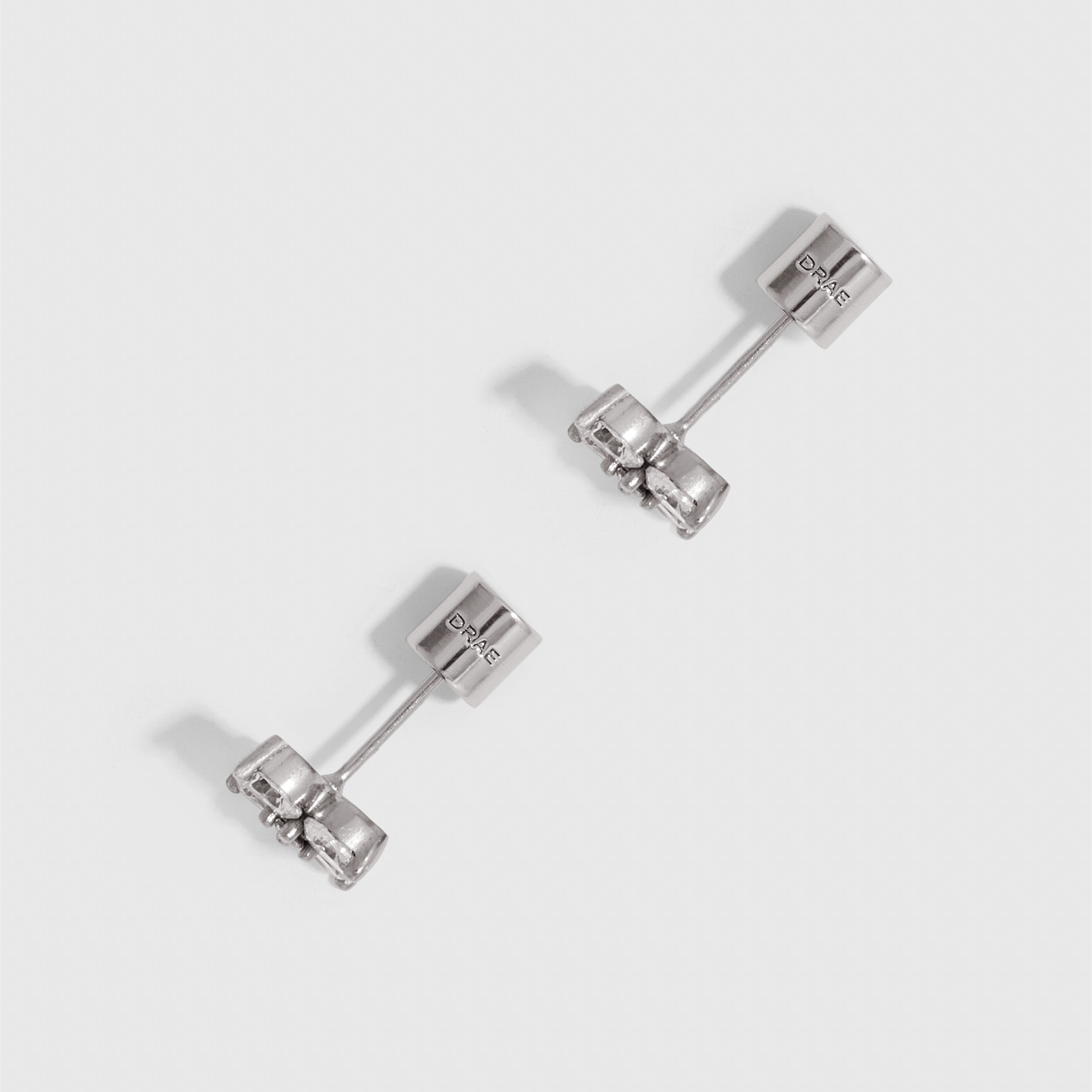 Boutons d'Oreilles Trèfle Solitaire