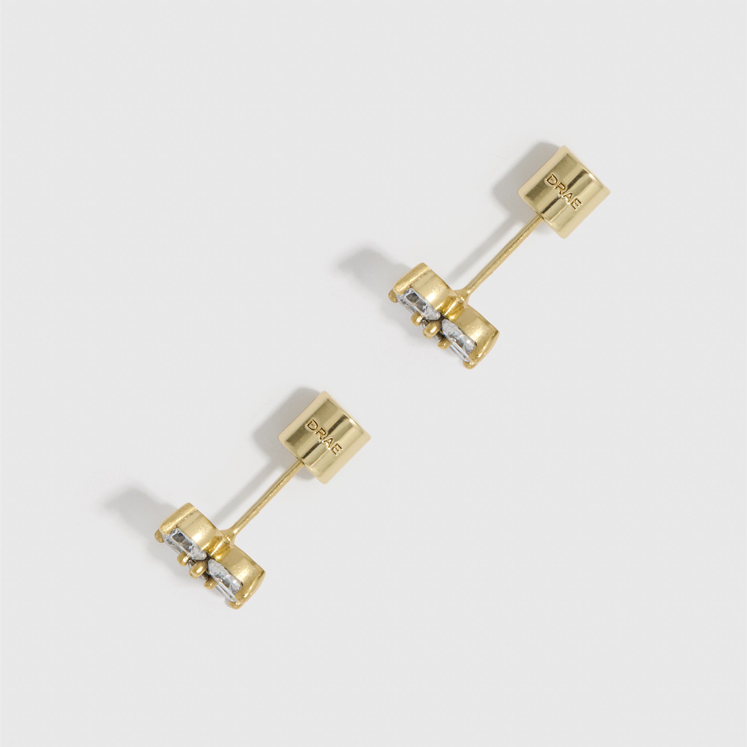 Boutons d'Oreilles Trèfle Solitaire
