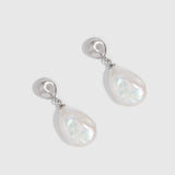 Boucles d'Oreilles Pendentif Perle Baroque
