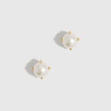 Boutons d'Oreilles Perle d'Eau Douce