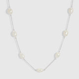 Collier Perles Baroques Espacées