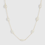 Collier Perles Baroques Espacées