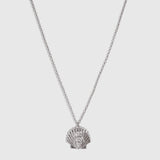 Collier Coquillage et Zircon