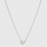 Collier Solitaire Cœur