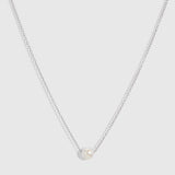 Collier Pendentif Perle Solitaire