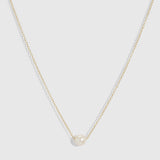Collier Pendentif Perle Solitaire
