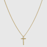 Collier Pendentif Croix Simple