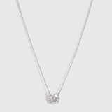 Bold Round-Cut Solitaire Necklace