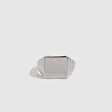 Bague Chevalière Carrée Homme