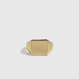Bague Chevalière Carrée Homme