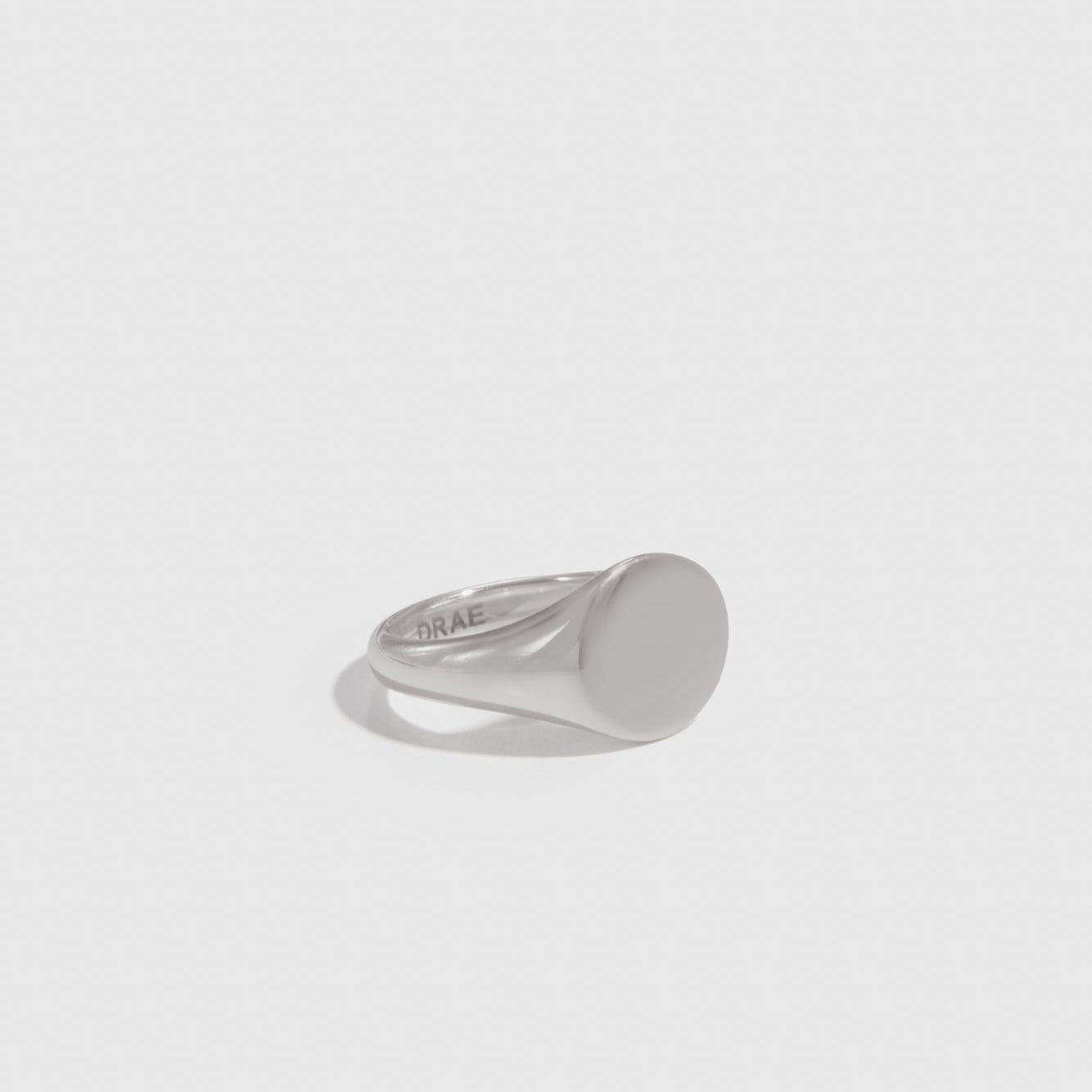 Bague Chevalière Ronde Homme