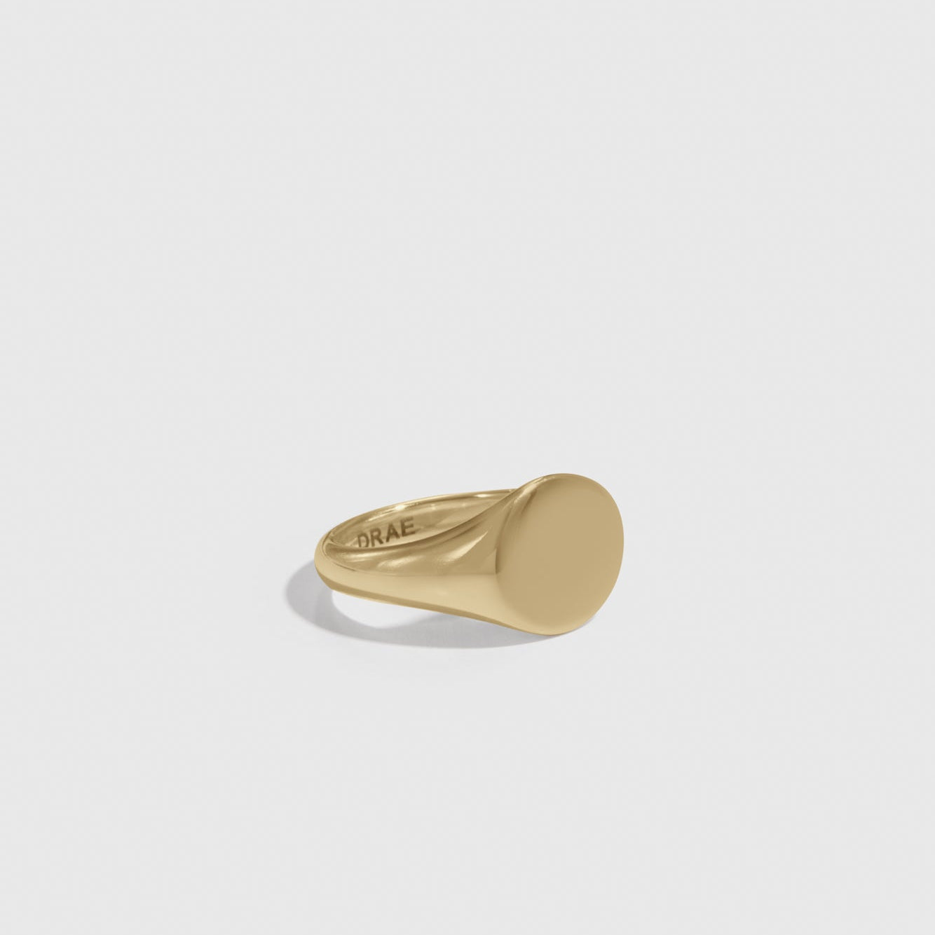 Bague Chevalière Ronde Homme