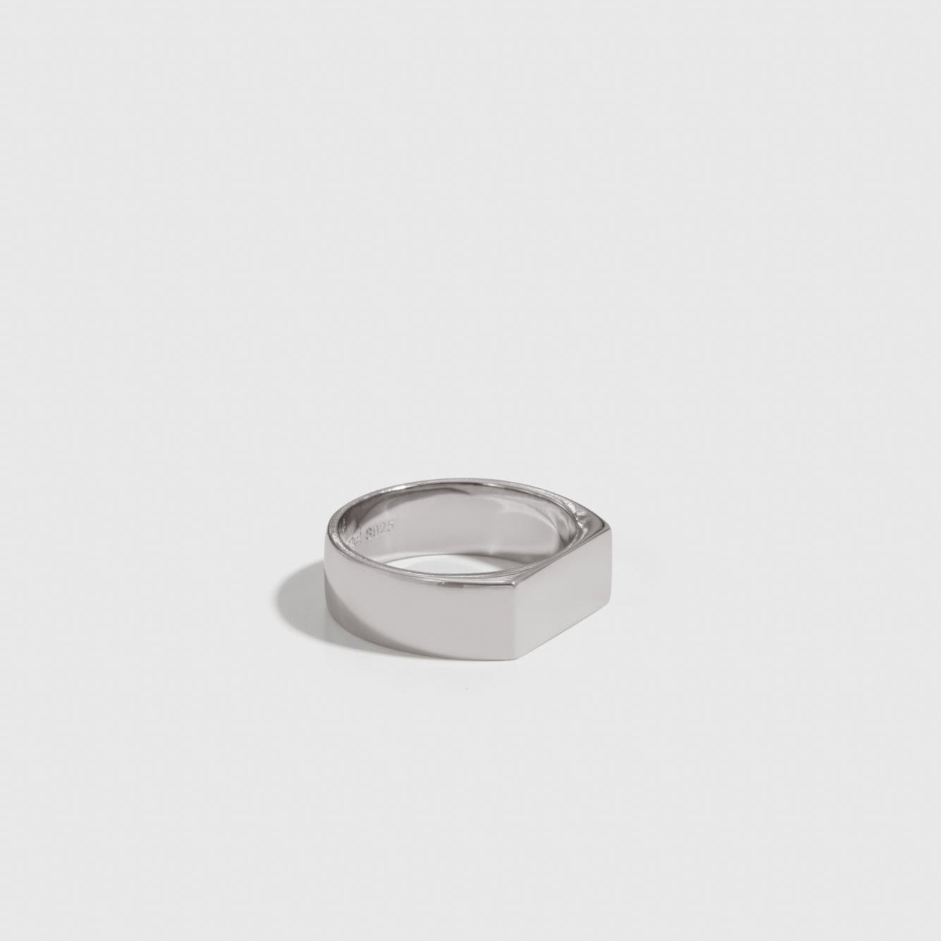 Bague Chevalière Rectangulaire Homme