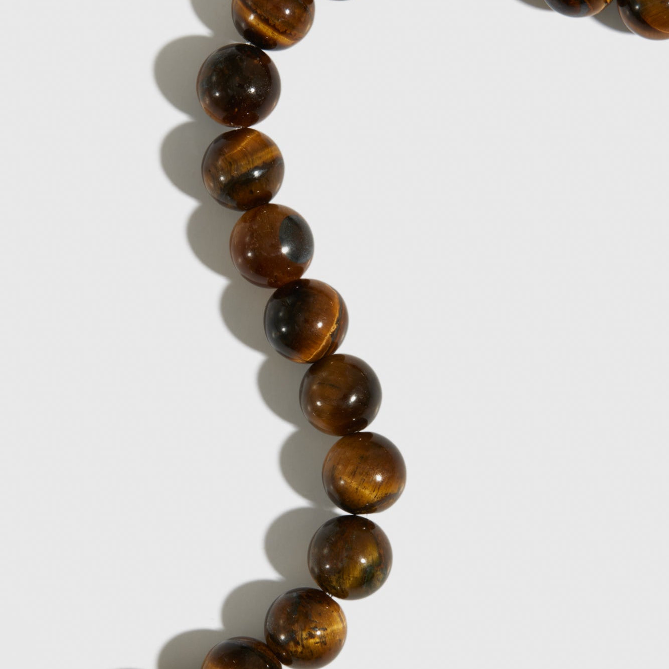 Bracelet Perles Œil de Tigre Homme