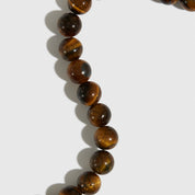 Bracelet Perles Œil de Tigre Homme