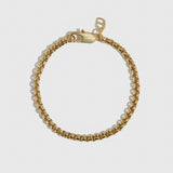 Men Round Box Chain Bracelet