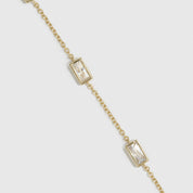 Bracelet Multi Serti Clos Baguette