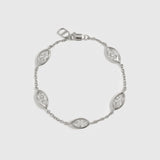 Marquise-Cut Multi Bezel Bracelet