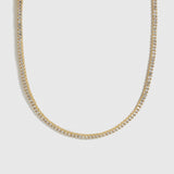 Collier Ras de Cou Tennis Délicat