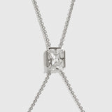 Baguette-Cut Body Chain