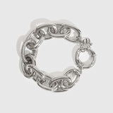 Bracelet Maillon Ovale Pavé