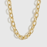 Collier Maillon Ovale