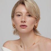 Personalized Cursive Font Two Nameplates Necklace