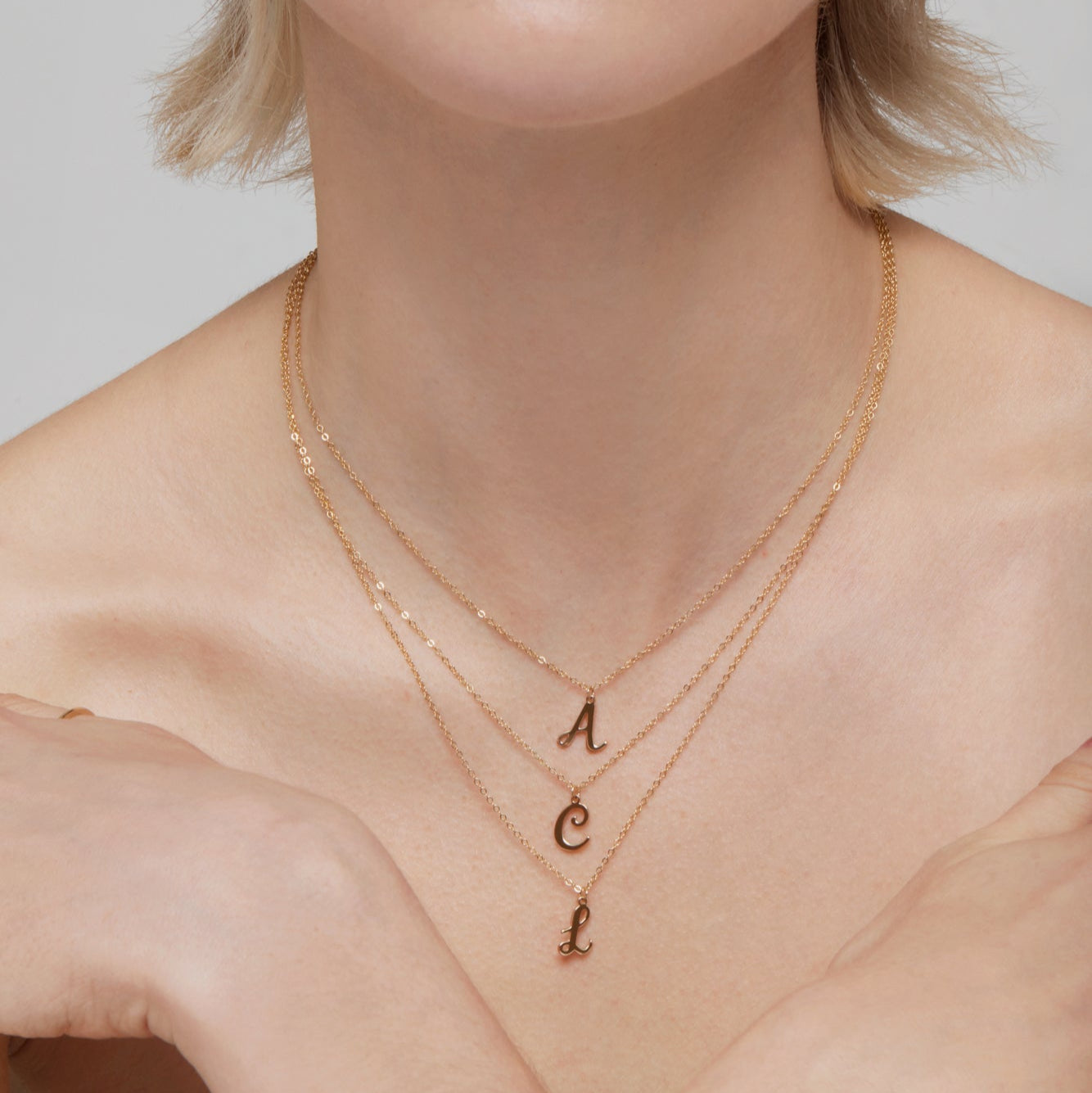 Cursive F Neclace Cursive Font Letter Pendant Necklace – DRAE