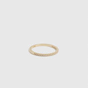 Half Eternity Pavé Ring