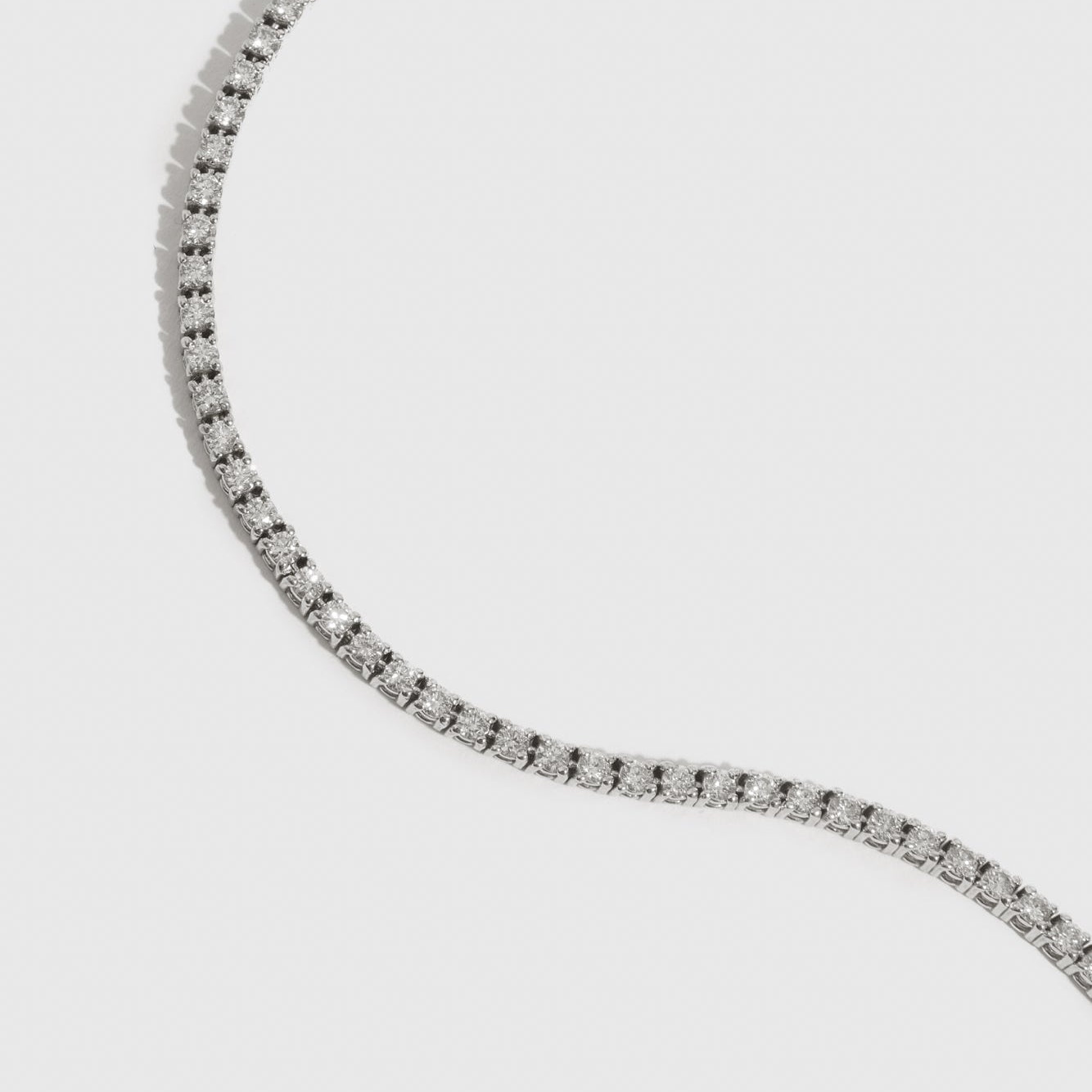 Collier Tennis Diamants Cultivés en Laboratoire