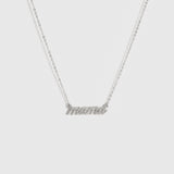 Mama Pavé Necklace