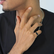 Bague Chevalière Rectangulaire Homme