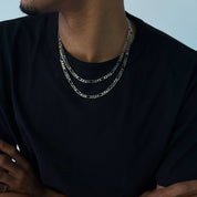 Men Figaro Chain Necklace
