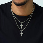 Collier Pendentif Croix Homme