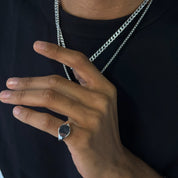 Bague Chevalière Ronde Homme