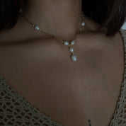 Collier Trombones et Perles