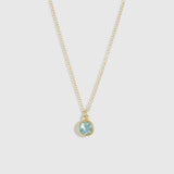Collier Pierre de Naissance Aigue-Marine