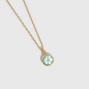 Collier Pierre de Naissance Aigue-Marine