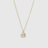 Collier Pierre de Naissance Topaze Blanche