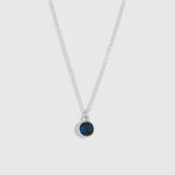 Birthstone Necklace Blue Sapphire