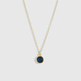 Birthstone Necklace Blue Sapphire