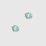 Birthstone Studs Aquamarine