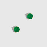 Birthstone Studs Emerald