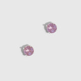 Birthstone Studs Amethyst