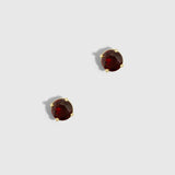 Birthstone Studs Garnet