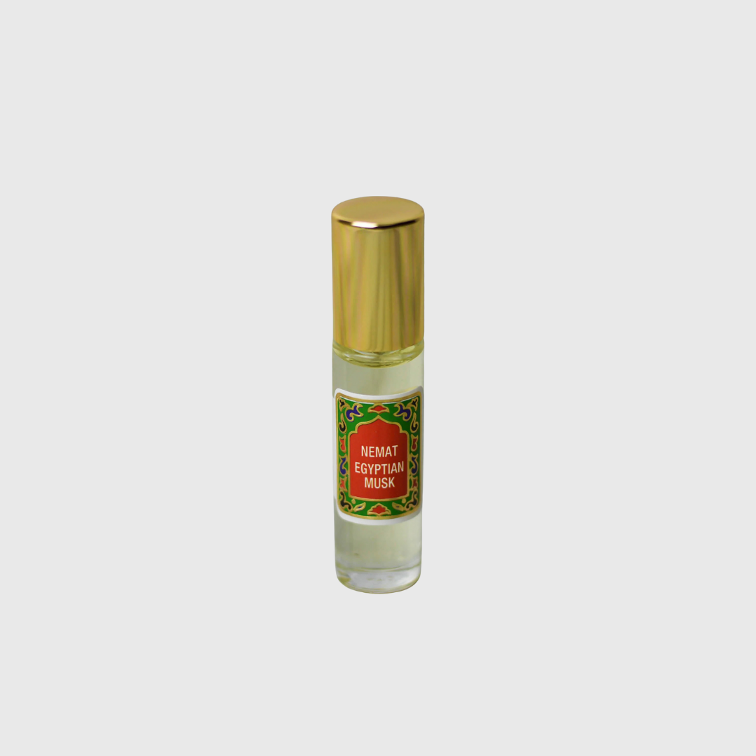 Egyptian Musk fragrance oil, shown on a plain background.