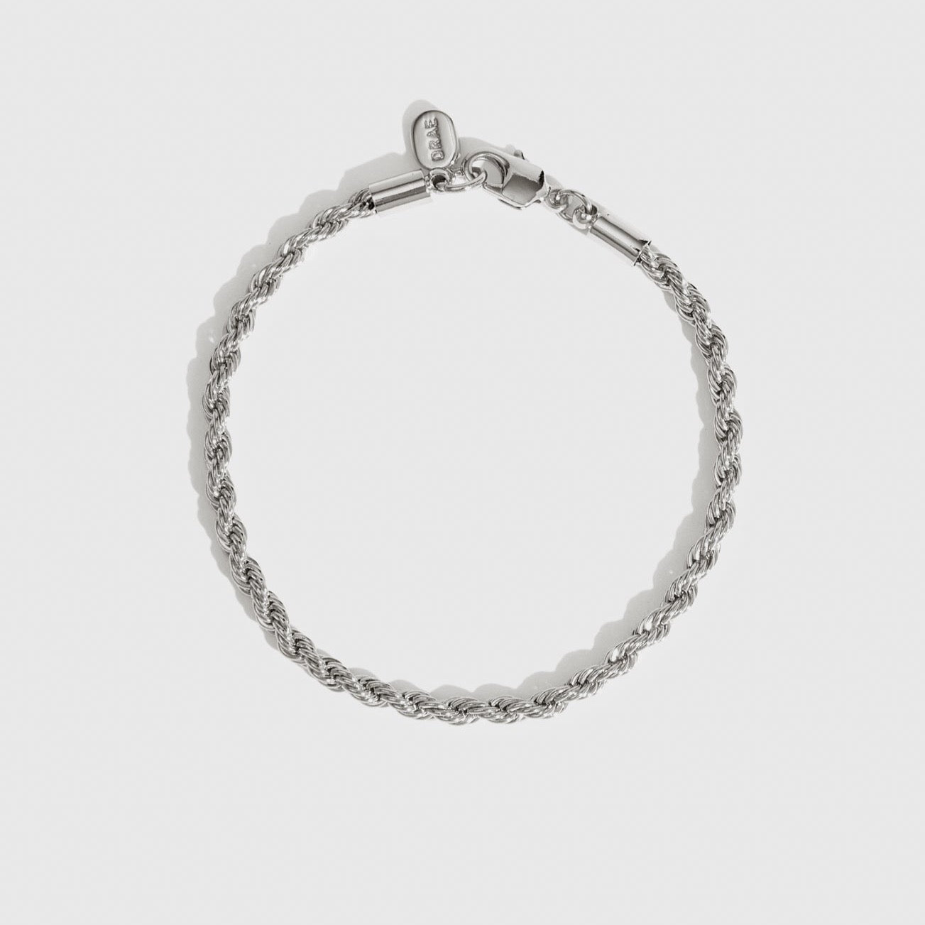 Rope Bracelet - Silver